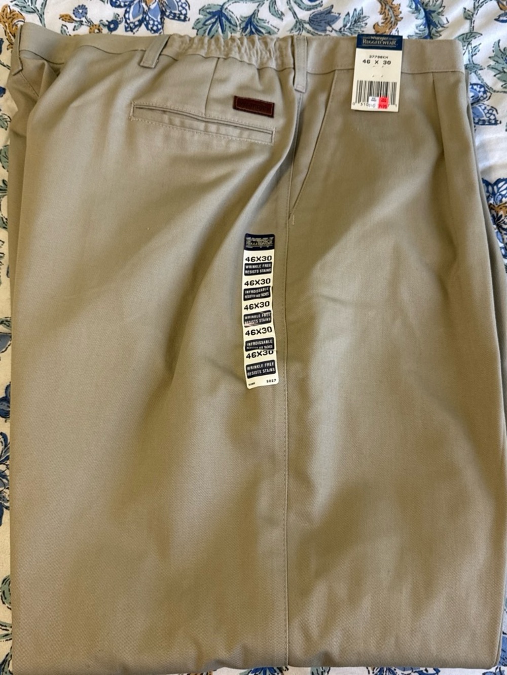Wrangler Rugged Wear Tan Work Pants